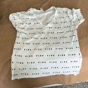 PINK VICTORIA SECRET SMALL SHIRT ( oversized fit )